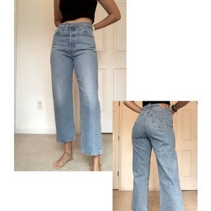 LEVIS RIBCAGE STRAIGHT JEANS